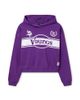 Junk Food Clothing Junk Food Clothing Women's Nfl Minnesota Vikings Oversized Crop Hoodie - 1