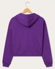 Junk Food Clothing Junk Food Clothing Women's Nfl Minnesota Vikings Oversized Crop Hoodie - 2