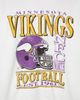 Junk Food Clothing Junk Food Clothing Women's Nfl Minnesota Vikings Oversized Striped Fleece - 3