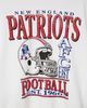 Junk Food Clothing Junk Food Clothing Women's Nfl New England Patriots Oversized Striped Fleece - 3