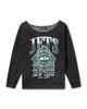 Junk Food Clothing Junk Food Clothing Women's Nfl New York Jets Off Shoulder Cropped Fleece - 1