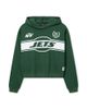 Junk Food Clothing Junk Food Clothing Women's Nfl New York Jets Oversized Crop Hoodie - 1