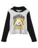 Junk Food Clothing Junk Food Clothing Women's Nfl Pittsburgh Steelers Block Crop Hoodie - 1