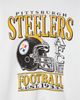 Junk Food Clothing Junk Food Clothing Women's Nfl Pittsburgh Steelers Oversized Striped Fleece - 3