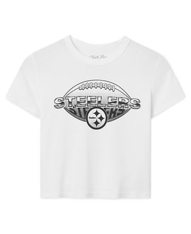 Junk Food Clothing Junk Food Clothing Women's Pittsburgh Steelers Repeat Baby Tee