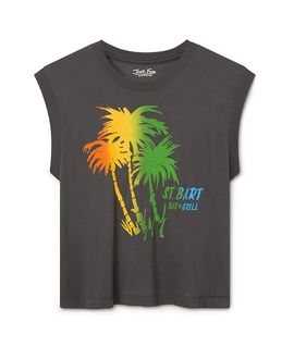 Junk Food Clothing Junk Food Clothing Women's St. Barts Bar and Grill Vintage Tissue Tank