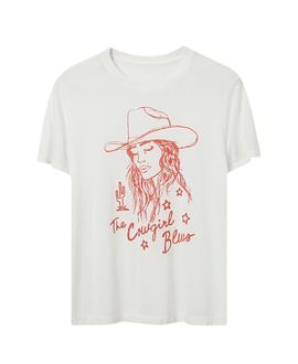Junk Food Clothing Junk Food Clothing Women's The Cowgirl Blues Vintage Tissue Tee