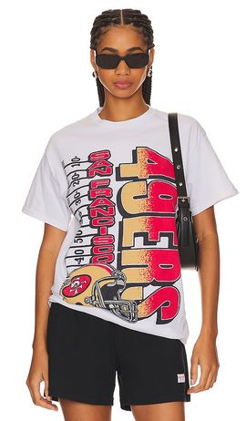Junk Food Junk Food 49ers Yardage Tee