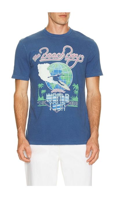 Junk Food Junk Food Beach Boys 88 World Tour Tee