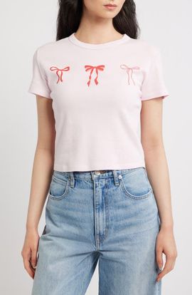 Junk Food Junk Food Bows Graphic T-shirt
