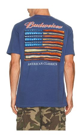 Junk Food Junk Food Budweiser Baseball Bats Tee