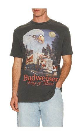 Junk Food Junk Food Budweiser Semi Tee