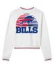 Junk Food Junk Food Buffalo Bills Embroidered Long Sleeve Crop T-Shirt - 2