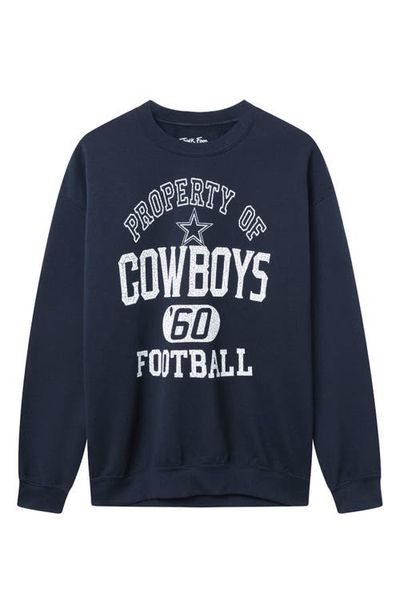Junk Food Junk Food Dallas Cowboys Property of Flea Market Crewneck Sweatshirt