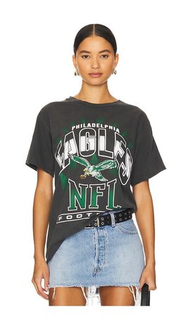 Junk Food Junk Food Eagles Chrome Vintage Tee