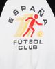 Junk Food Junk Food Espana Futbol Club Baby Raglan Tee in White/Black, Women's at Urban Outfitters - 3