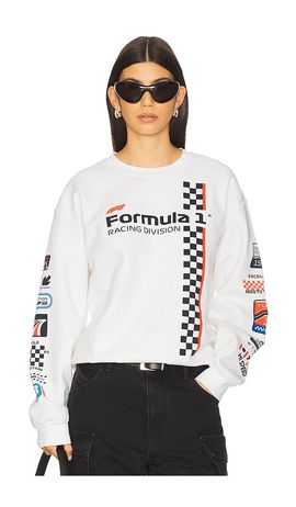 Junk Food Junk Food F1 Racing Stripe Sweatshirt