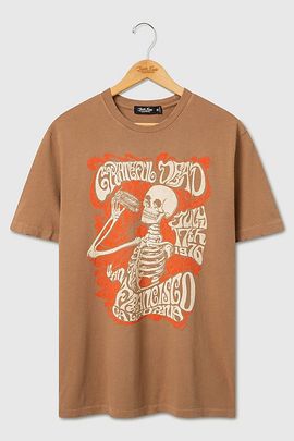 Junk Food Junk Food Grateful Dead San Francisco 1976 Vintage Tee in Toasted Coconut, Men's at Urban Outfitters