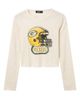 Junk Food Junk Food Green Bay Packers Long Sleeve Crop Thermal T-Shirt - 1