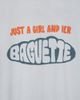 Junk Food Junk Food Just a Girl and Her Baguette Tee in Dream, Women's at Urban Outfitters - 3