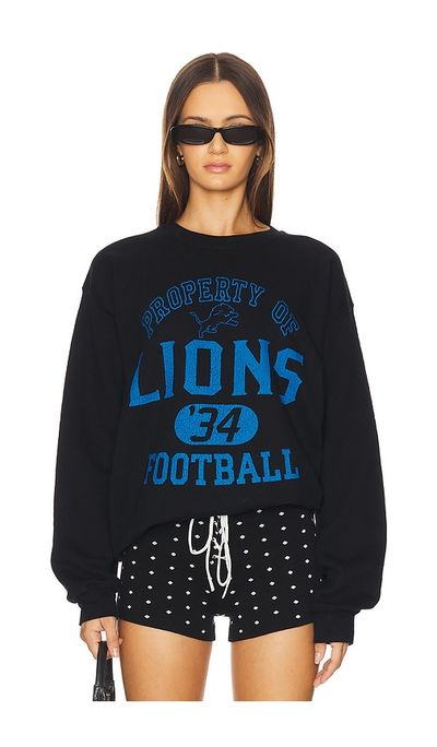 Junk Food Junk Food Lions Property Crew Fleece Sweatshirt