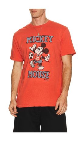 Junk Food Junk Food Mickey Mouse Soccer Tee