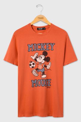 Junk Food Junk Food Mickey Soccer Vintage Tee in Washed Red, Men's at Urban Outfitters