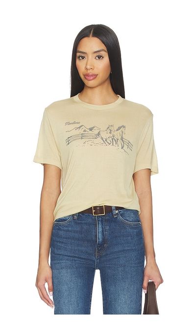 Junk Food Junk Food Montana Horses The Vintage Tissue Tee