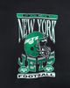 Junk Food Junk Food New York Jets Helmet Flea Market Crewneck Sweatshirt - 3