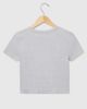 Junk Food Junk Food New York The Big Apple Baby Tee in Heather Grey, Women's at Urban Outfitters - 2