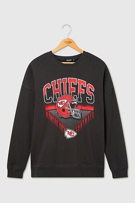 Junk Food Junk Food NFL Drop Shoulder Crewneck Top in Kansas City Chiefs, Men's at Urban Outfitters