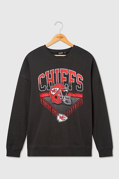 Junk Food Junk Food NFL Drop Shoulder Crewneck Top in Kansas City Chiefs, Men's at Urban Outfitters