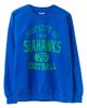 Junk Food Junk Food Seattle Seahawks Property of Flea Market Crewneck Sweatshirt - 1