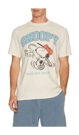 Junk Food Junk Food Snoopy Home Run Champ Tee