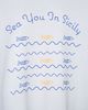 Junk Food Junk Food Women's Sea You in Sicily Vintage Tee in Dream, Women's at Urban Outfitters - 4