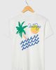 Junk Food Junk Food Women's The Beach Boys Palm and Waves Vintage Tee in Vintage White, Women's at Urban Outfitters - 1
