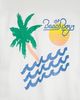 Junk Food Junk Food Women's The Beach Boys Palm and Waves Vintage Tee in Vintage White, Women's at Urban Outfitters - 4