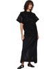 Junya Watanabe Junya Watanabe Black Floral Sequins Pointed T-Shirt - 4