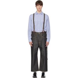 Junya Watanabe Junya Watanabe Black Levi's Edition Suspender Jeans