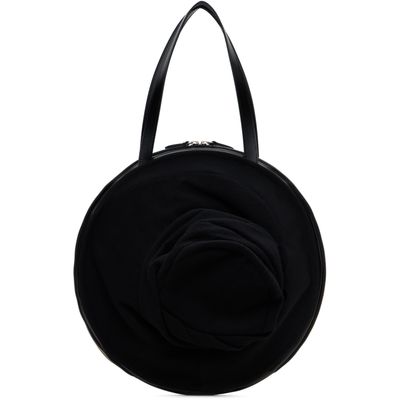 Junya Watanabe Junya Watanabe Black Smooth Wool & Leather Bag