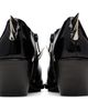 Junya Watanabe Junya Watanabe Black Steer Patent Leather Heeled Loafers - 2