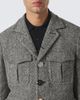 Junya Watanabe Junya Watanabe Herringbone wool-blend blazer - 5
