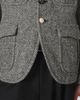 Junya Watanabe Junya Watanabe Herringbone wool-blend blazer - 7