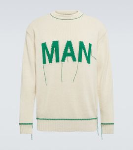 Junya Watanabe Junya Watanabe Junya Watanabe MAN jacquard silk sweater