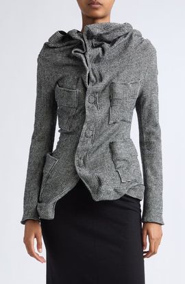 Junya Watanabe Junya Watanabe Twisted Wool Blend Jacket