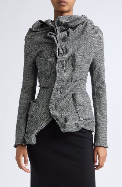 Junya Watanabe Junya Watanabe Twisted Wool Blend Jacket
