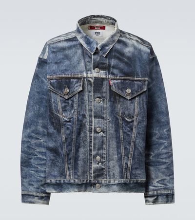Junya Watanabe Junya Watanabe x Levi'sÂ® printed denim jacket
