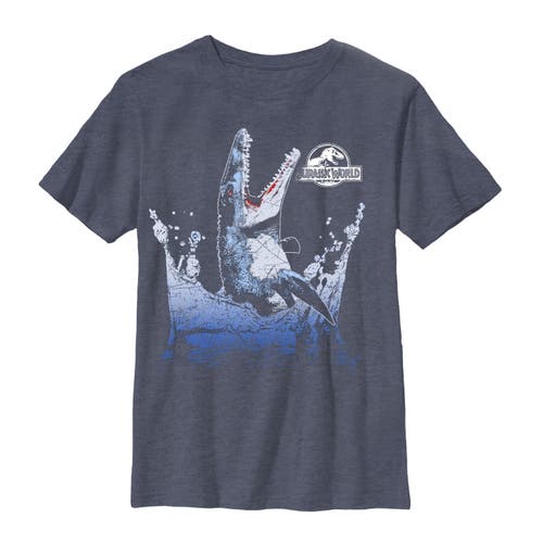 JURASSIC WORLD JURASSIC WORLD Boys' Mosasaurus Show Graphic Graphic Short Sleeve T-shirt