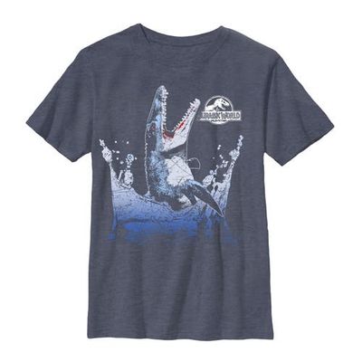 JURASSIC WORLD JURASSIC WORLD Boys' Mosasaurus Show Graphic Graphic Short Sleeve T-shirt