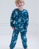 JURASSIC WORLD JURASSIC WORLD Jurassic Park Blue (dinosaur) Sweatshirt And French Terry Pants Set (little Kid & Big Kid) - 3